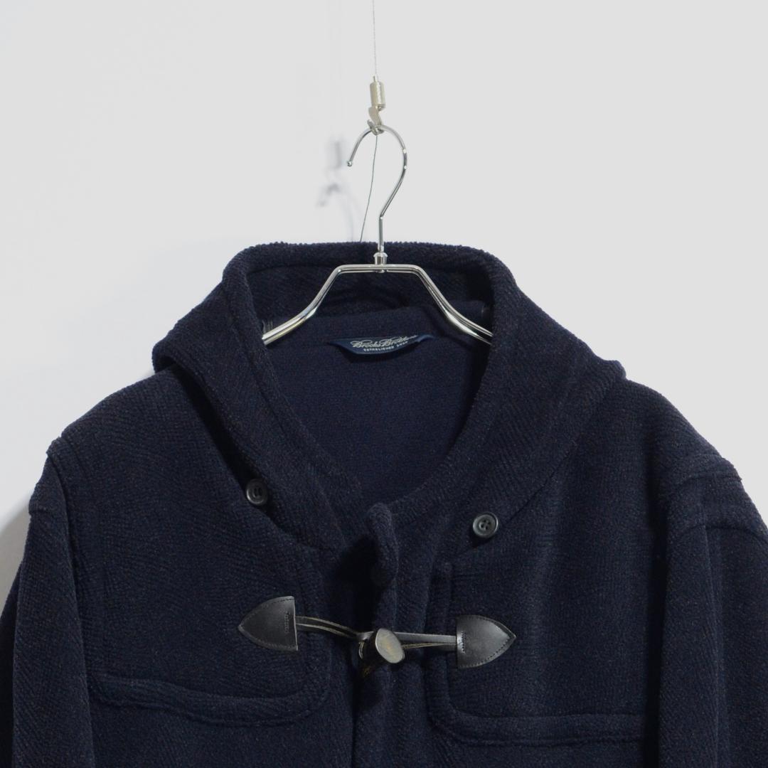 超レア極上品 ムーアブルックカットパイル ブルックスブラザーズ ダッフル 紺 L