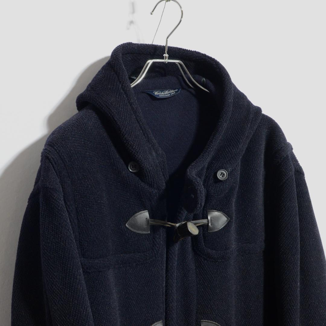 超レア極上品 ムーアブルックカットパイル ブルックスブラザーズ ダッフル 紺 L