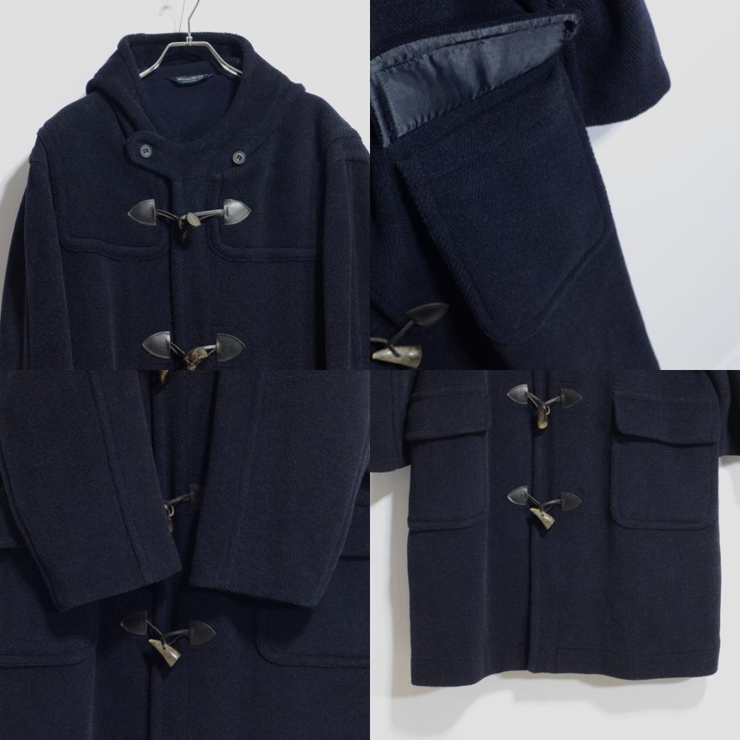 超レア極上品 ムーアブルックカットパイル ブルックスブラザーズ ダッフル 紺 L