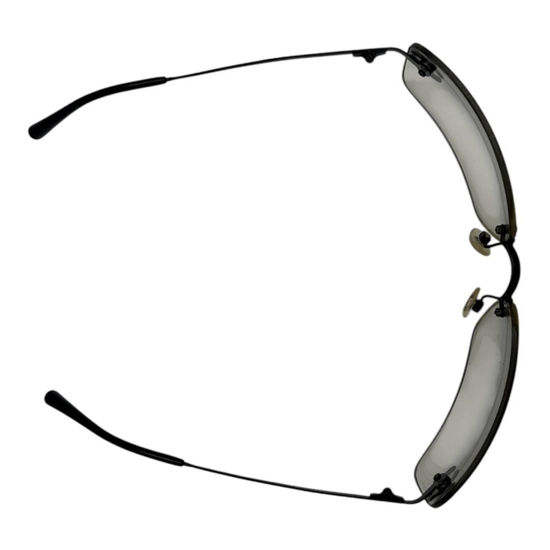 シャネル リムレス サングラス ココマーク ラインストーン レディース メンズ