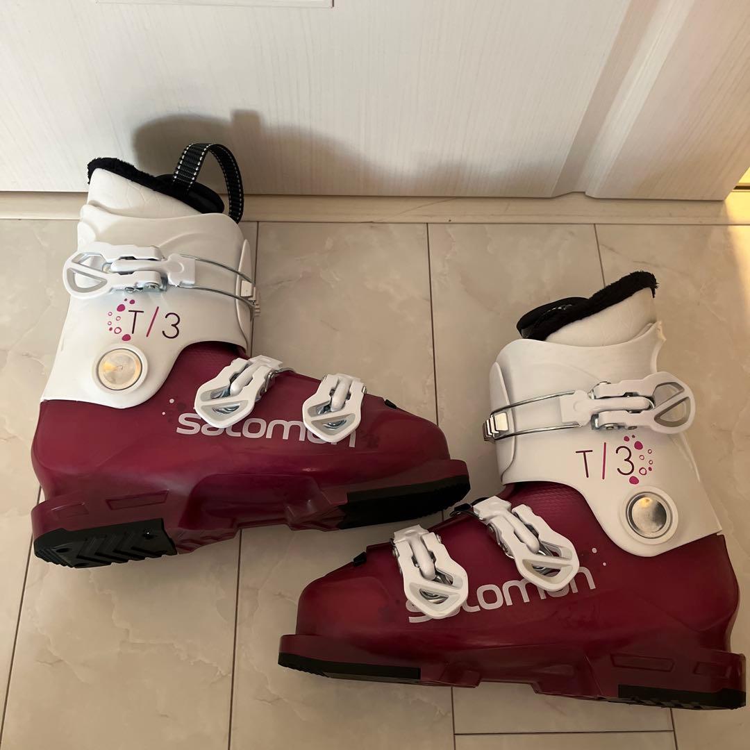 未使用品　★salomon★ ジュニア　スキーブーツ　23〜23.5cm