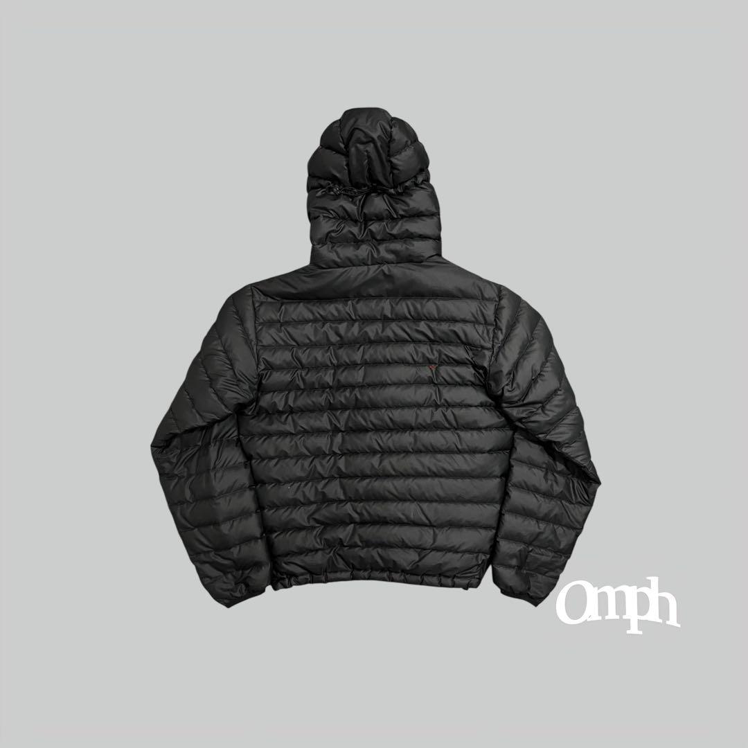 00s 黒 Patagonia ダウンセーターフーディー ダウンパーカ