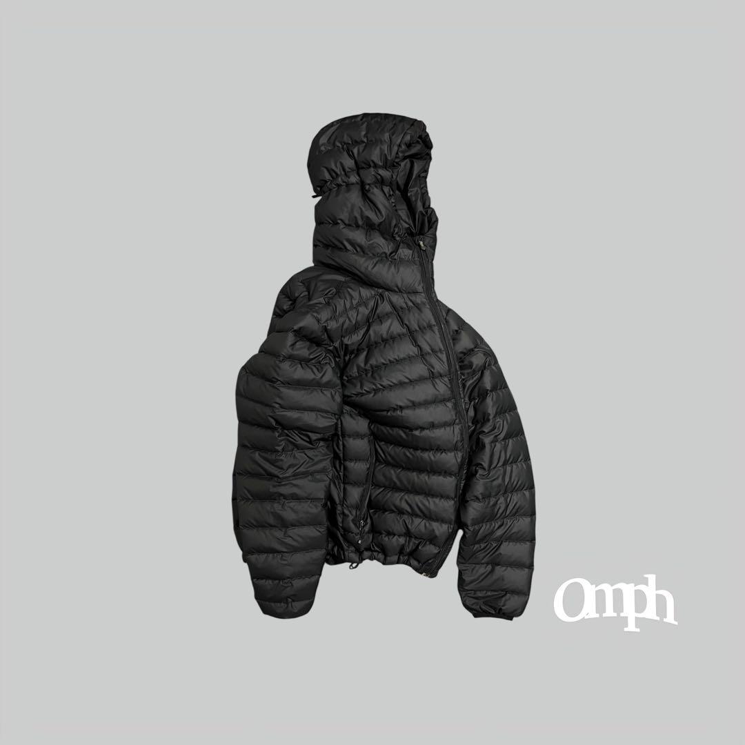 00s 黒 Patagonia ダウンセーターフーディー ダウンパーカ