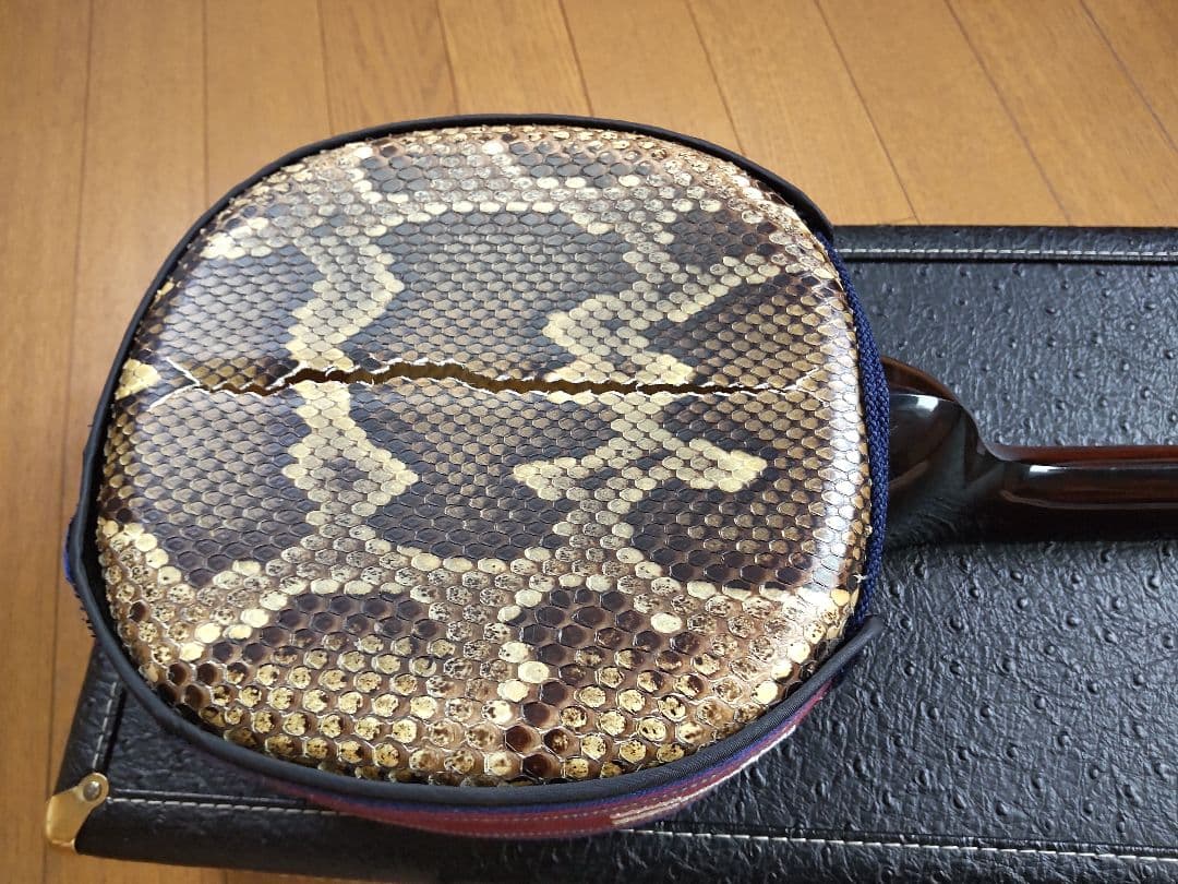 沖縄三線 知念大工型 スンチー塗り（値引き中）