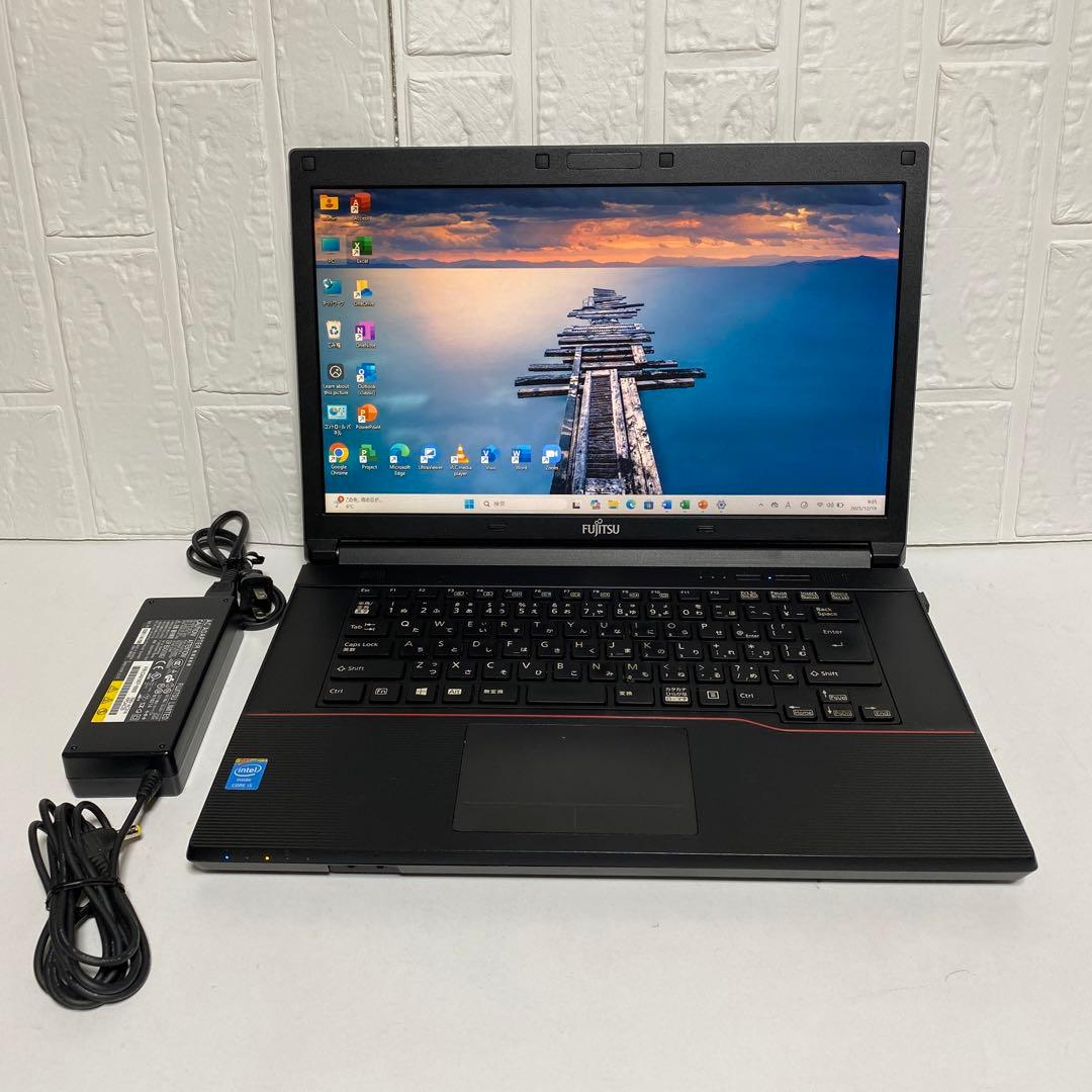 Windows11 オフィス付き　Corei5 SSD FUJITSUノートPC