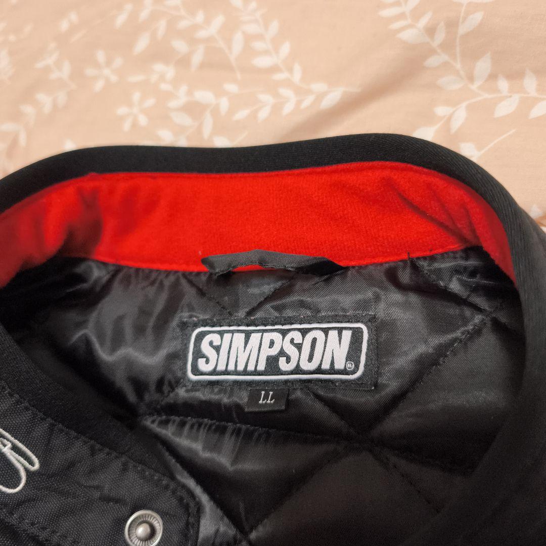 SIMPSON シンプソン　60周年記念　ライダーズジャケット　LLサイズ美品