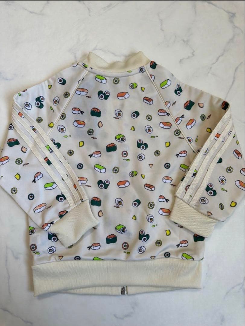 新品未使用　アディダス　ジャージ　セットアップ　寿司柄　100