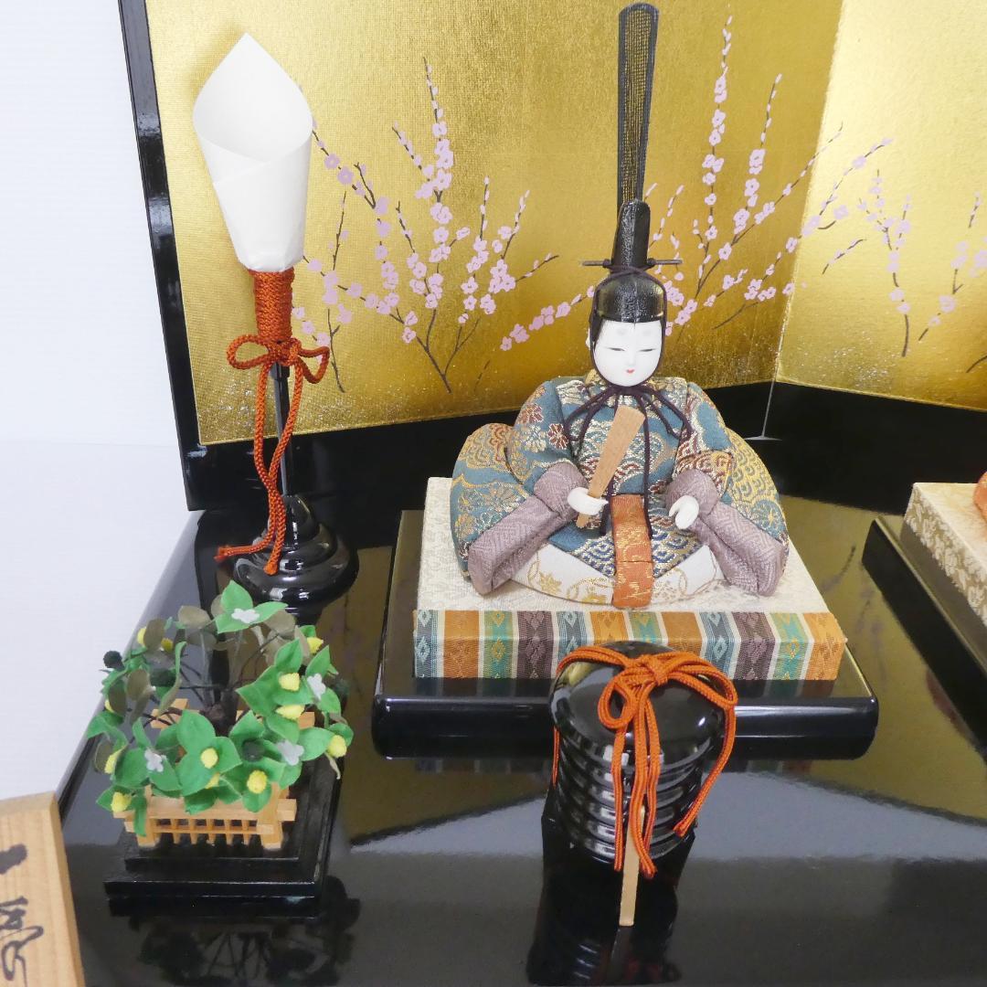 ＜久月＞朱雀雛 親王飾り 雛飾り（雛人形）
