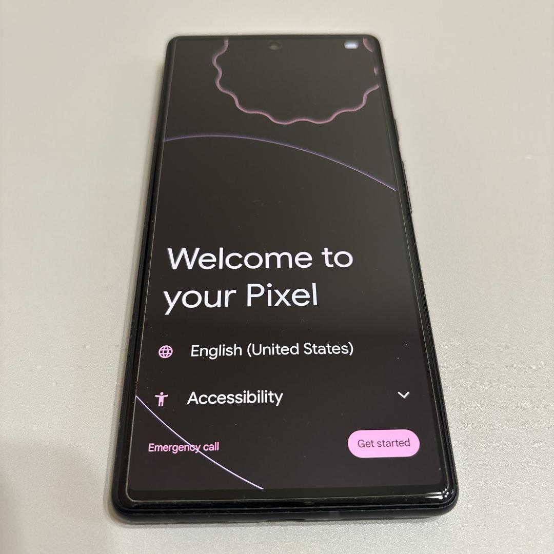 Google Pixel 6 本体 128GB Stormy Black 箱付き