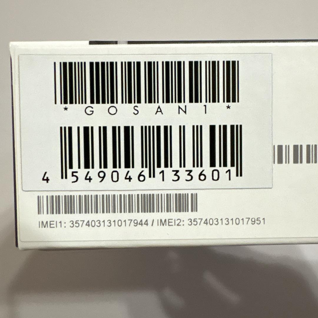 Google Pixel 6 本体 128GB Stormy Black 箱付き