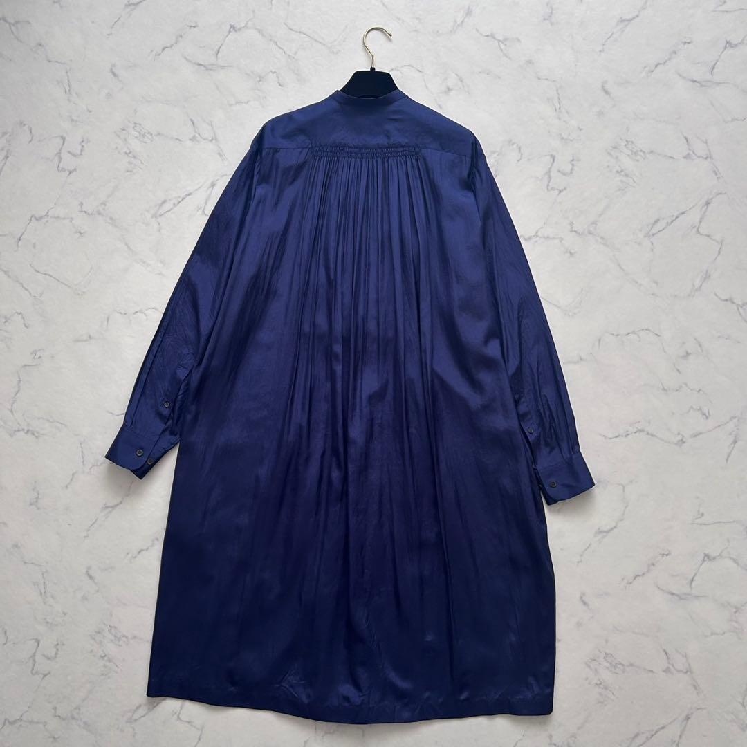 DRIES VAN NOTEN シルク　ウール 総柄 パッチワーク ドレス