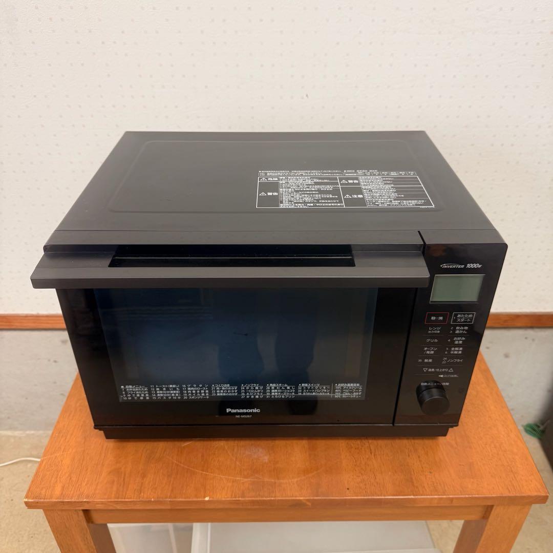 ● 美品 Panasonic パナソニック オーブンレンジ NE-MS267-K