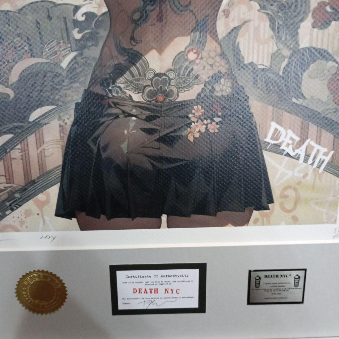 DEATH NYC ZS11 超希少！最終在庫ラスト1枚　#タトゥーgirl
