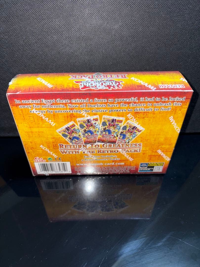 遊戯王 レトロパック 4パック入り 未開封box