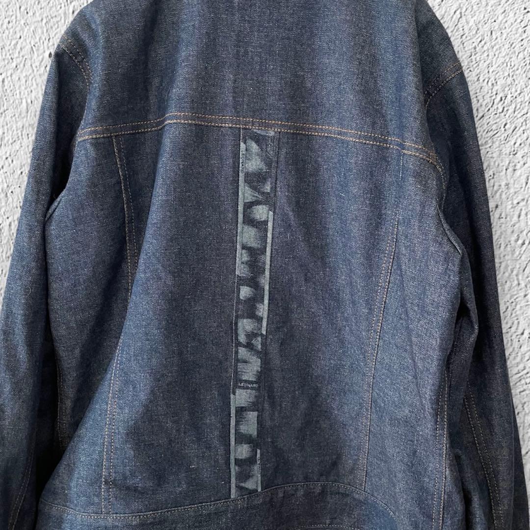 LEONARD SPORT レオナール　デニムジャケット　42 ネイビー