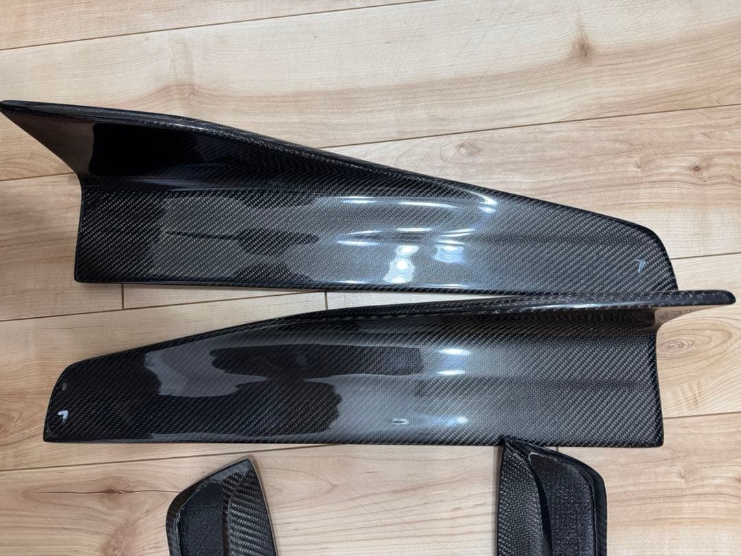 特注品‼️ ベンツW222共通 フェンダー＆リアサイドエアロ ドライカーボン ❣️