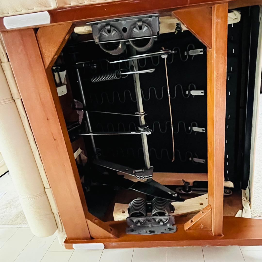 LAZBOY レイジーボーイ　定価24万　本革ロッキング　リクライチェアソファ.