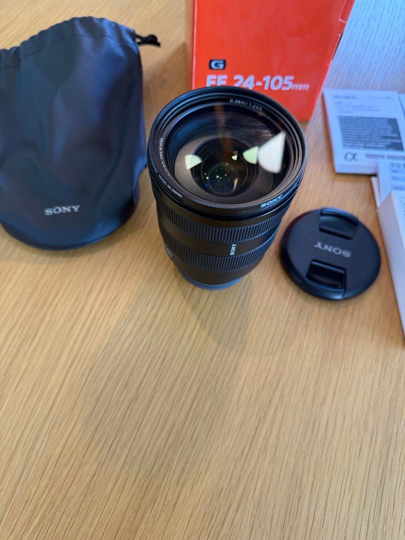 【美品】SONY FE 24-105mm F4 G OSS SEL24105G
