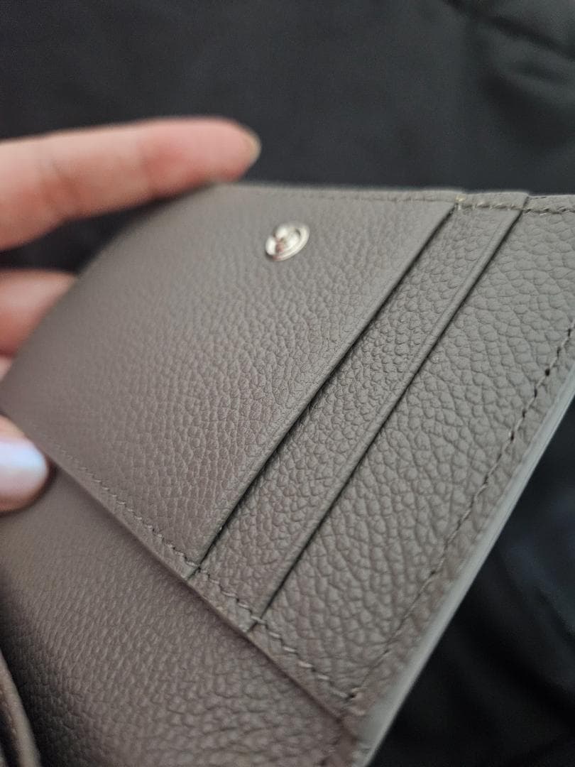 SAINT LAURENT グレー 名刺入れ