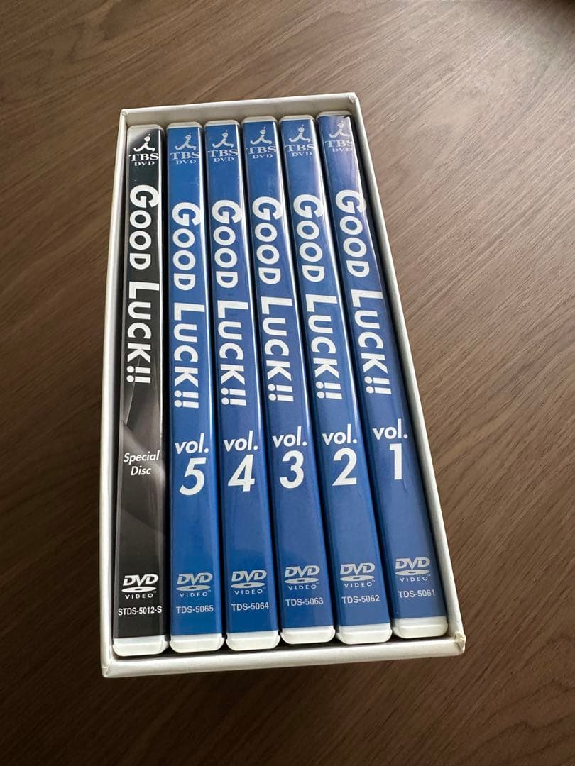 木村拓哉 GOOD LUCK!! DVD-BOX 開封のみ　新品