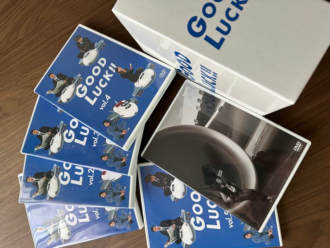 木村拓哉 GOOD LUCK!! DVD-BOX 開封のみ　新品