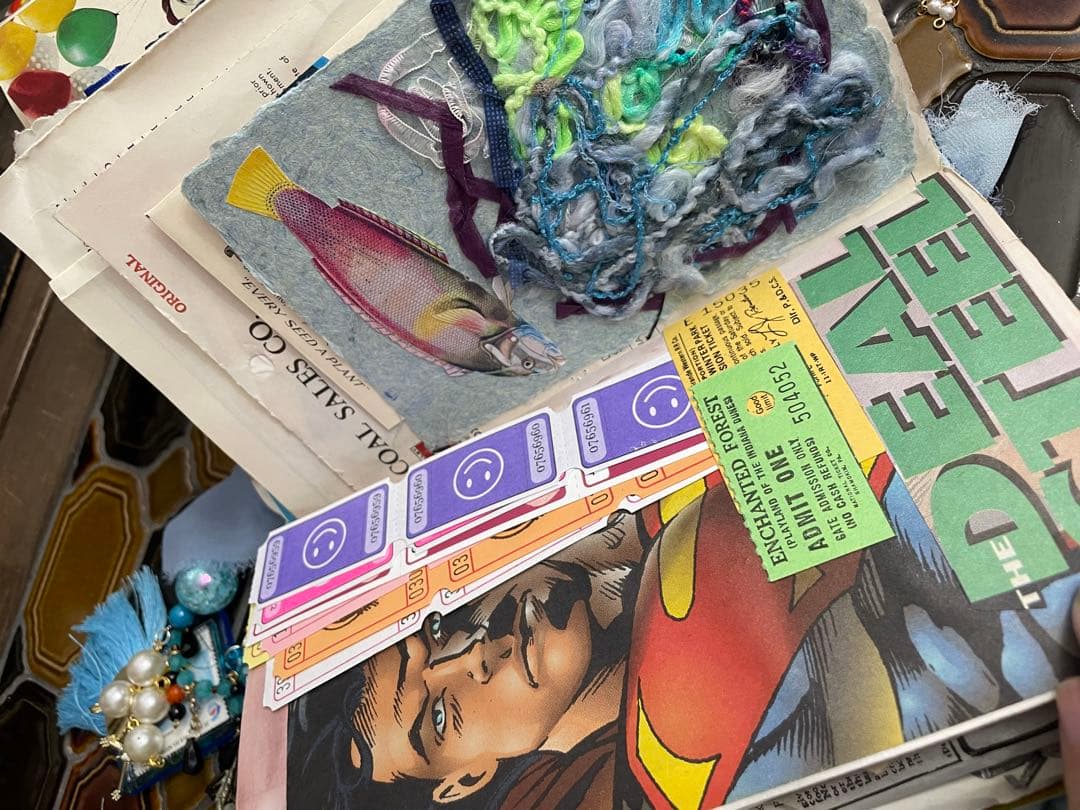 〜海のjunk journal〜ジャンクジャーナル幅17cm