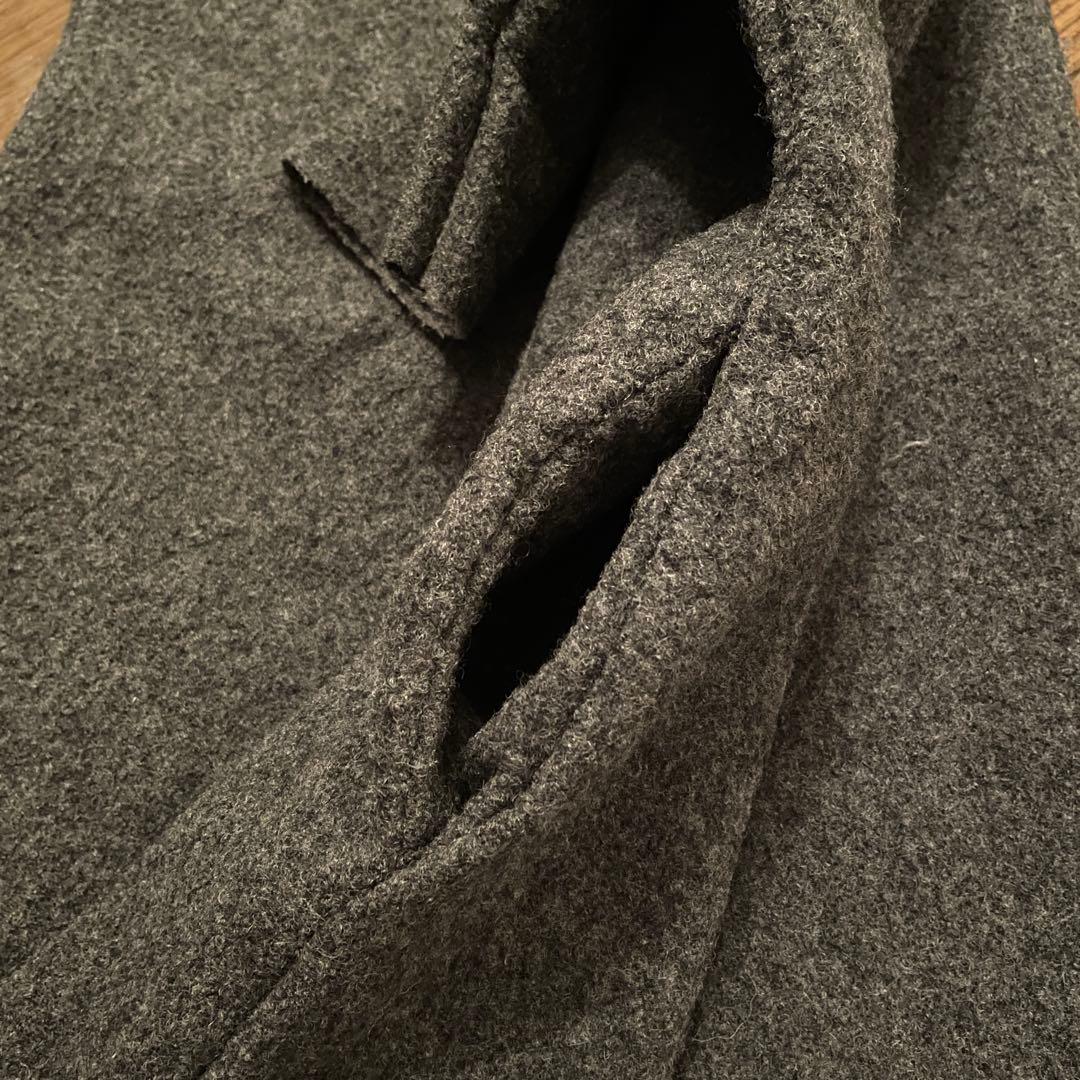 veritecoure 圧縮ウール Tライン プルオーバー ダークグレー 未使用