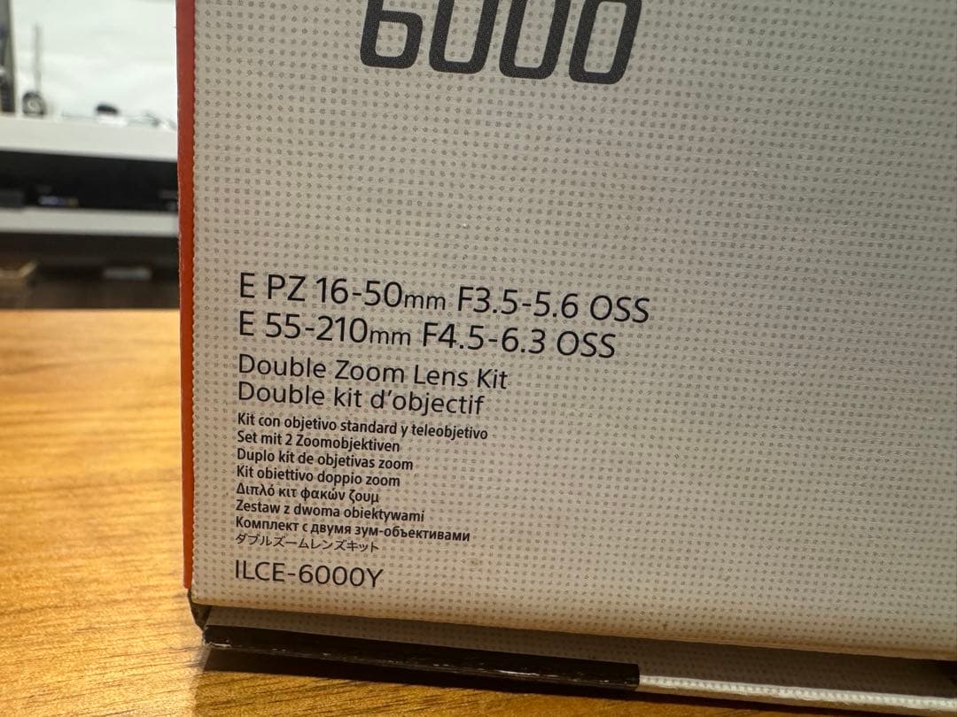 SONY α6000 ミラーレス一眼