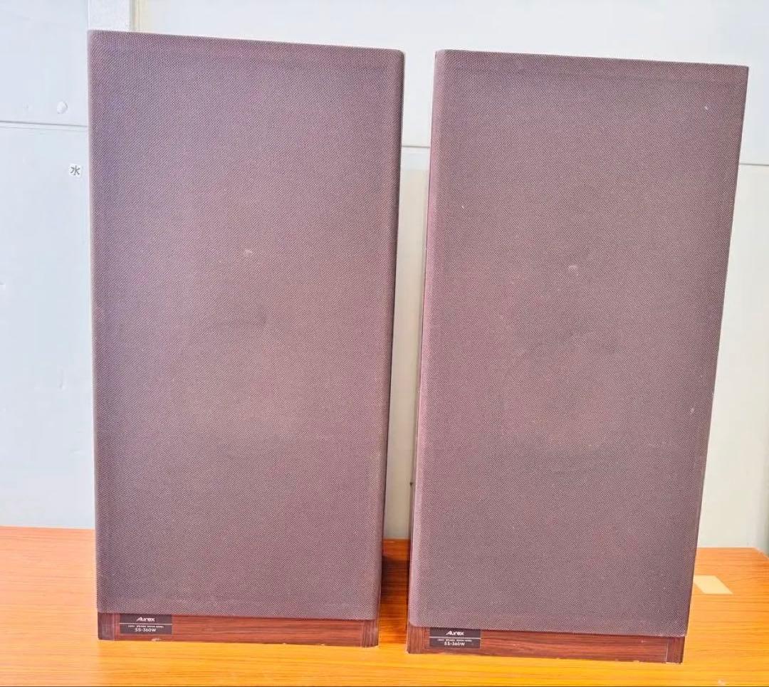 Aurex SS-360W スピーカー ペア ブラウン 木目