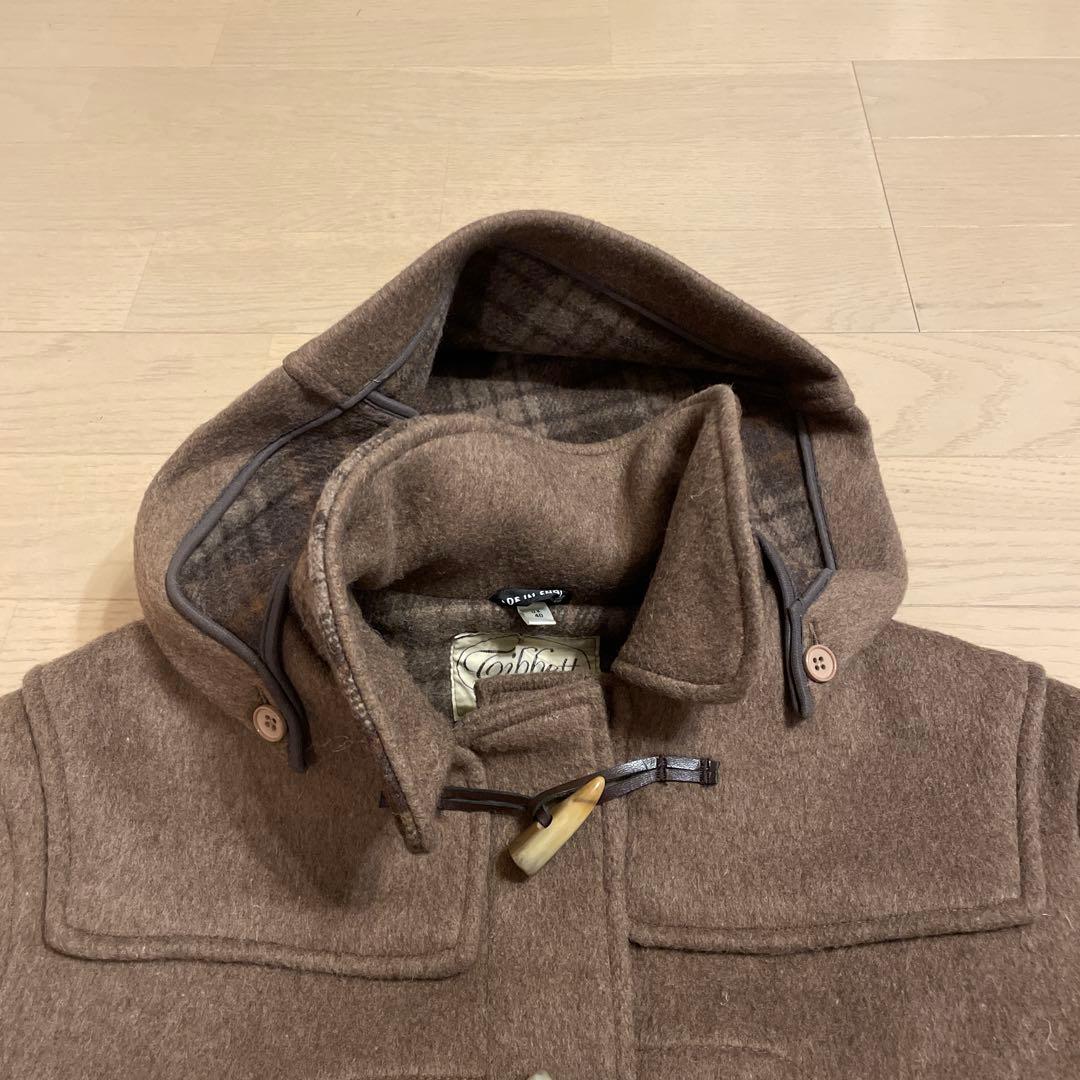 ヴィンテージ Tibbett チベット ダッフルコート ブラウン UK40