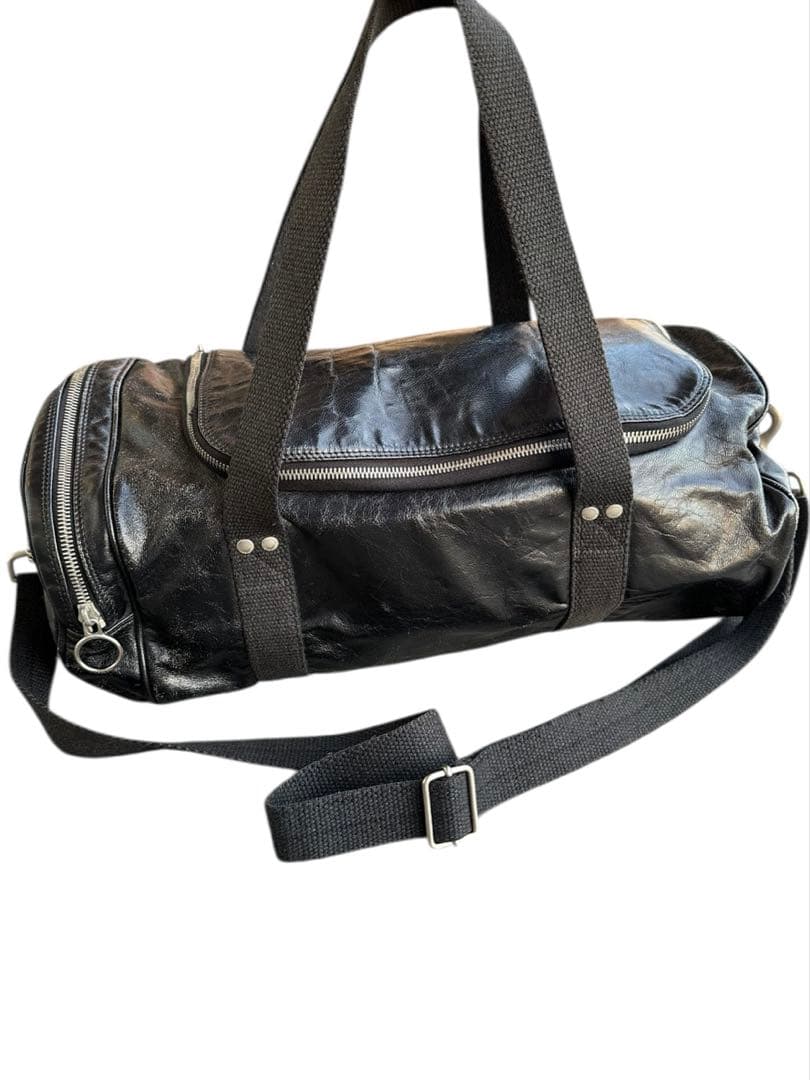 バッグ AW05\"dior homme\"2way leather duffel bag