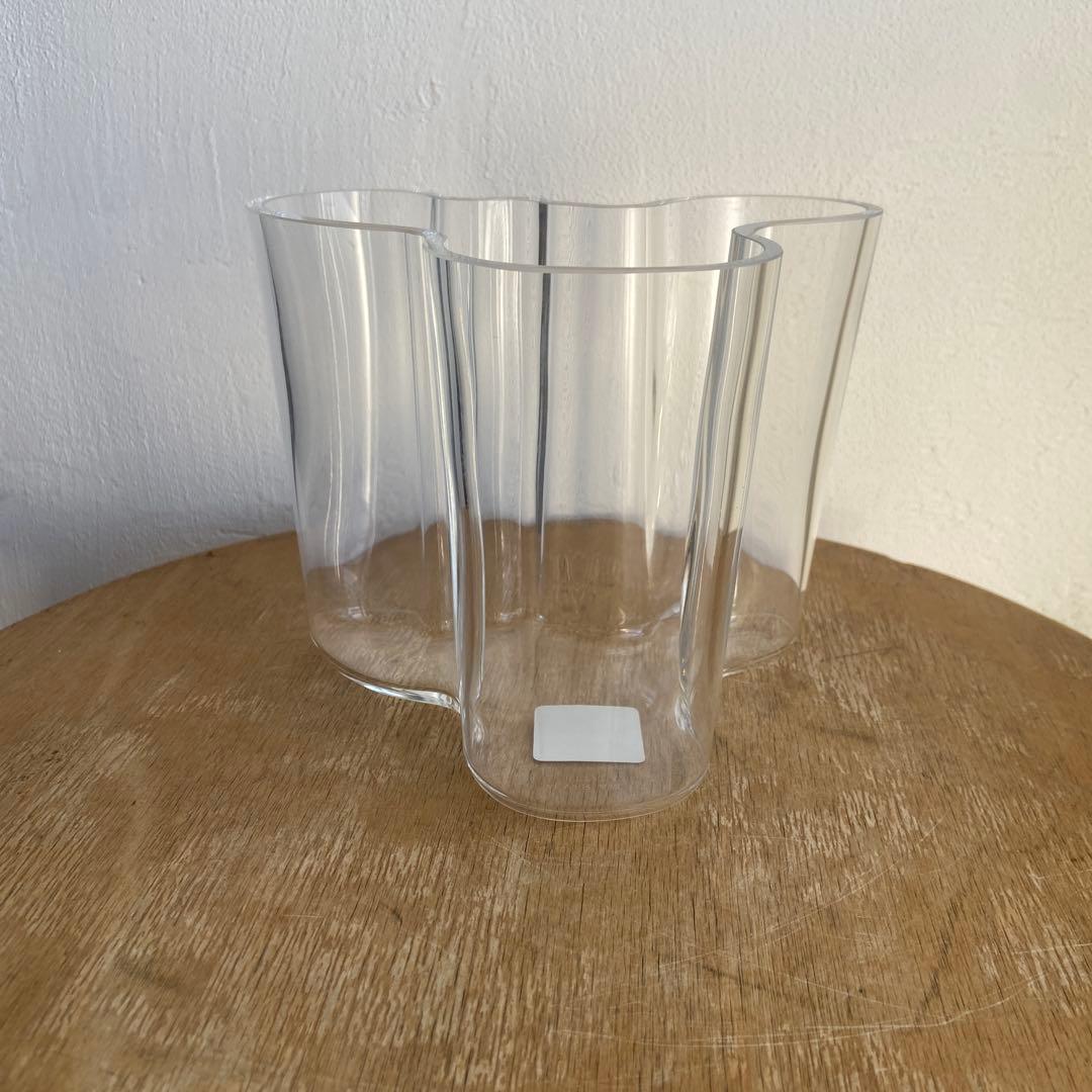 アルヴァ・アアルト コレクション ベース 120mm クリア　scope 花瓶