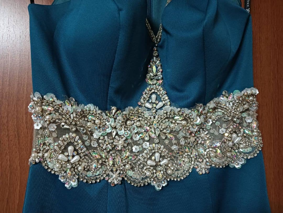 ANGEL R/エンジェルアール青タイトドレス【AR21245-B-S2202】