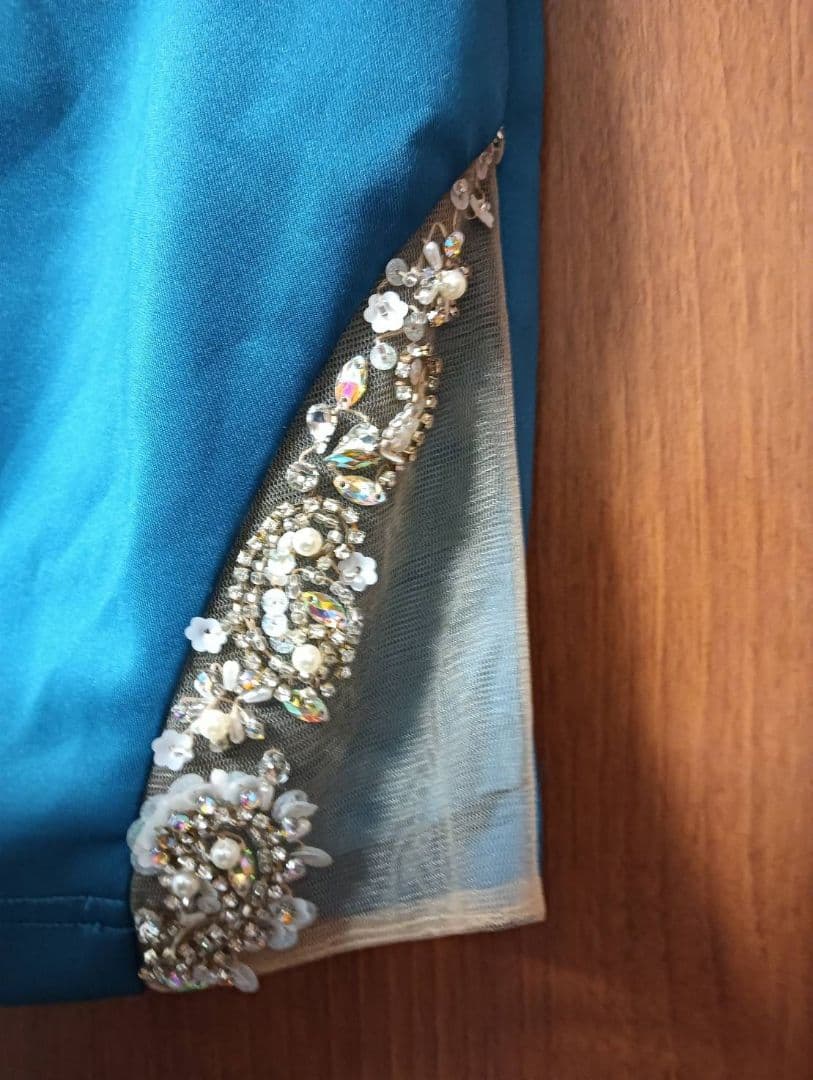 ANGEL R/エンジェルアール青タイトドレス【AR21245-B-S2202】