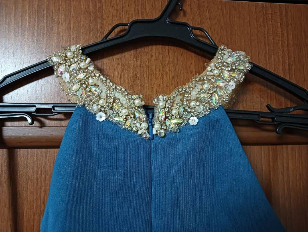 ANGEL R/エンジェルアール青タイトドレス【AR21245-B-S2202】