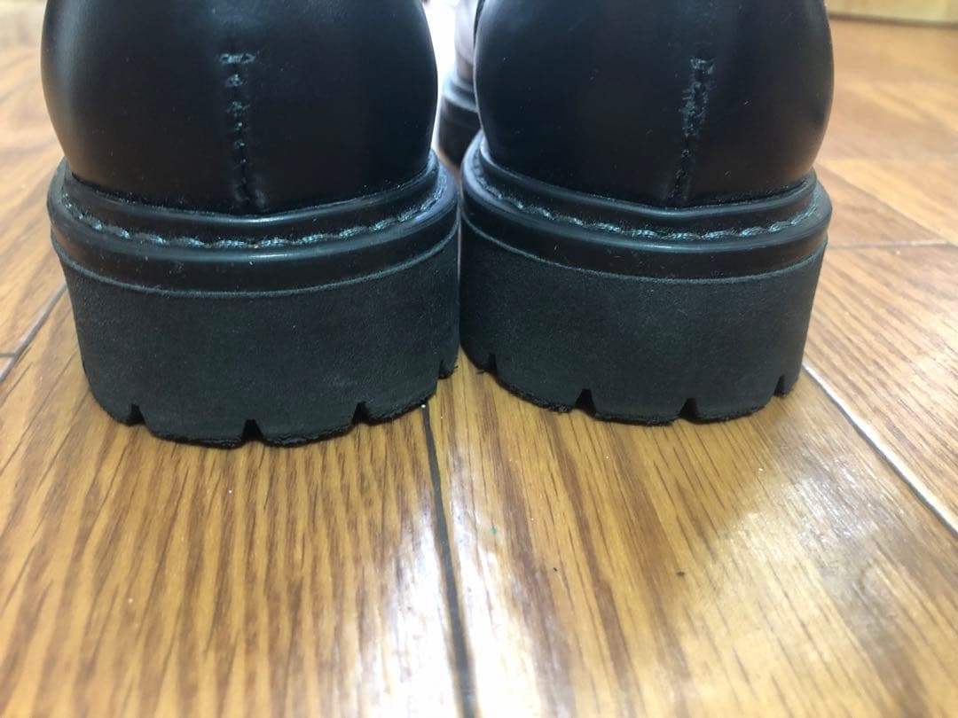 【ほぼ新品】ENESS / エネス / チロリアンシューズ ブラック 36