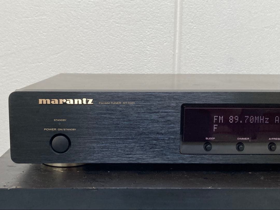 Marantz ST7001 FM/AMチューナー 音質良好 ブラック マランツ