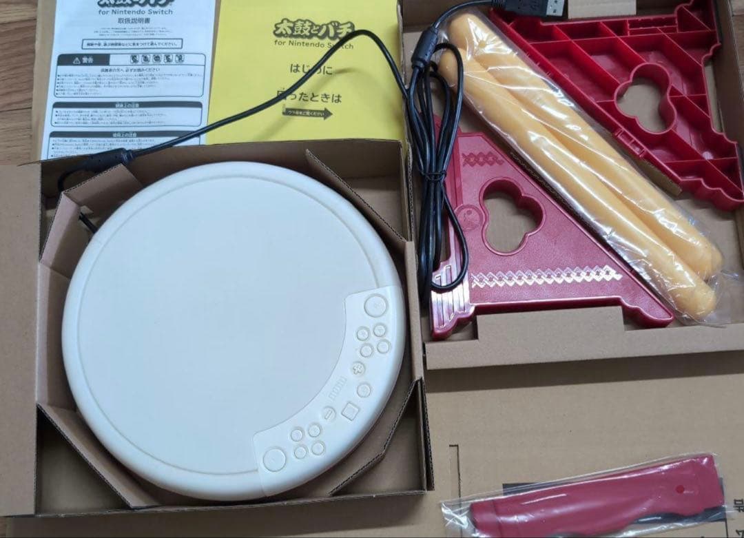 太鼓の達人　ドンダフルフェスティバルソフト　専用コントローラー2個　セット