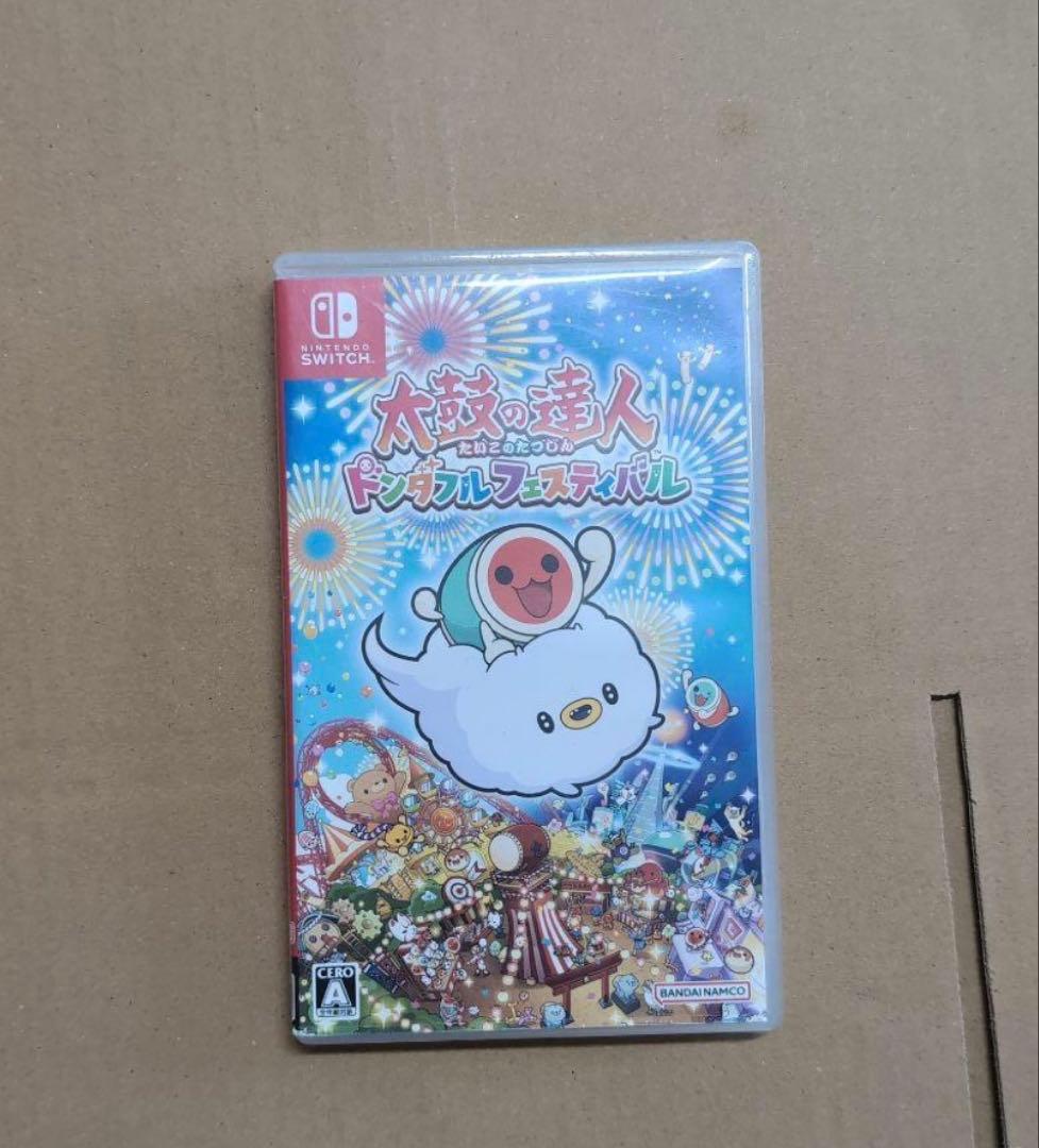 太鼓の達人　ドンダフルフェスティバルソフト　専用コントローラー2個　セット