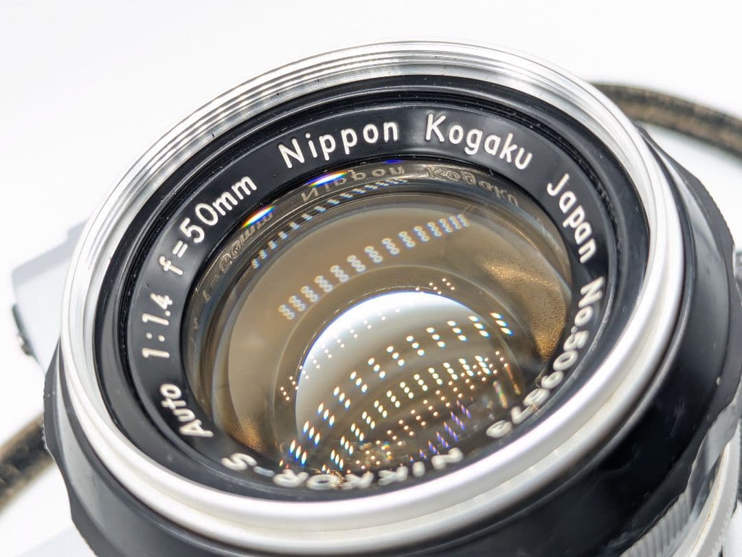 実用品！NIKON F フォトミック 50mmF1.4レンズセット