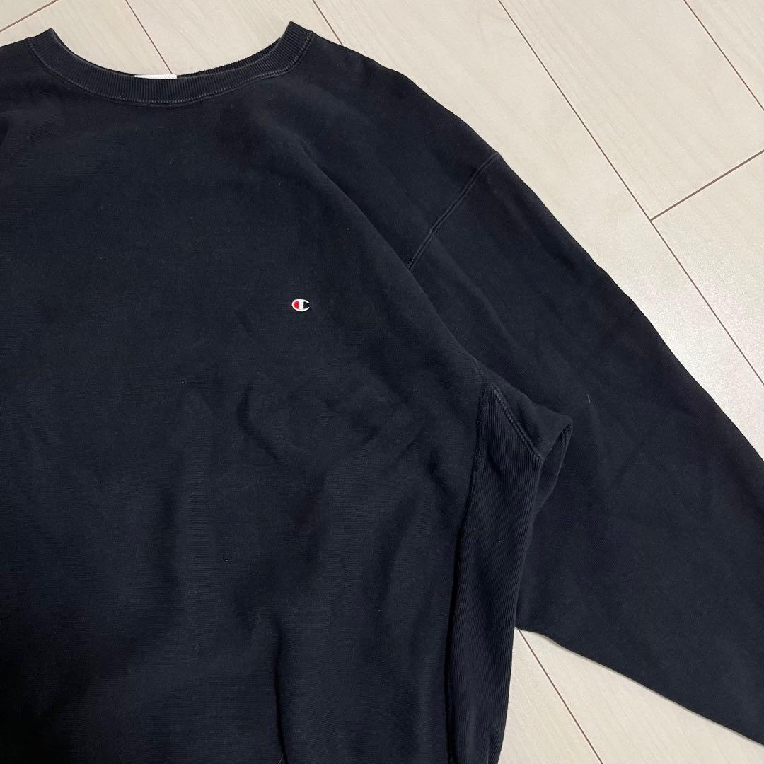 Champion×BEAMSBIGクルースウェット C8-J027 L 黒