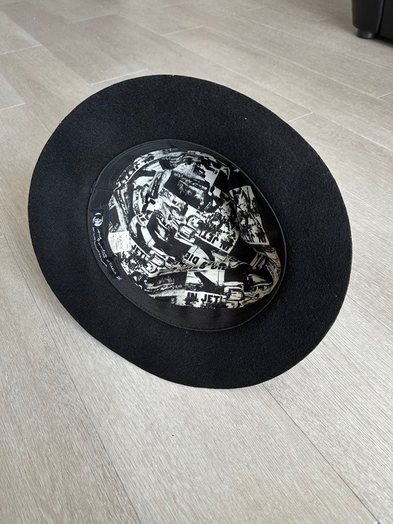 赤西仁着用ca4la × アンディウォーホール　中折れ ハット