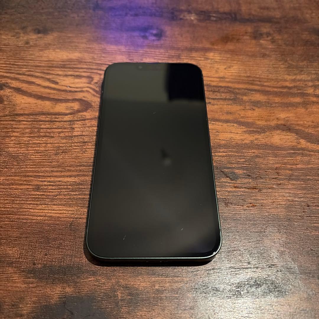【新品電池】iPhone 13 グリーン128GB