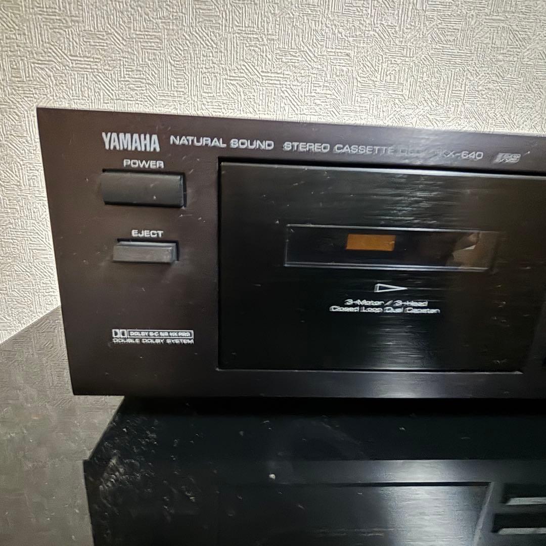 【整備済み・高音質】YAMAHA KX-640 カセットデッキ