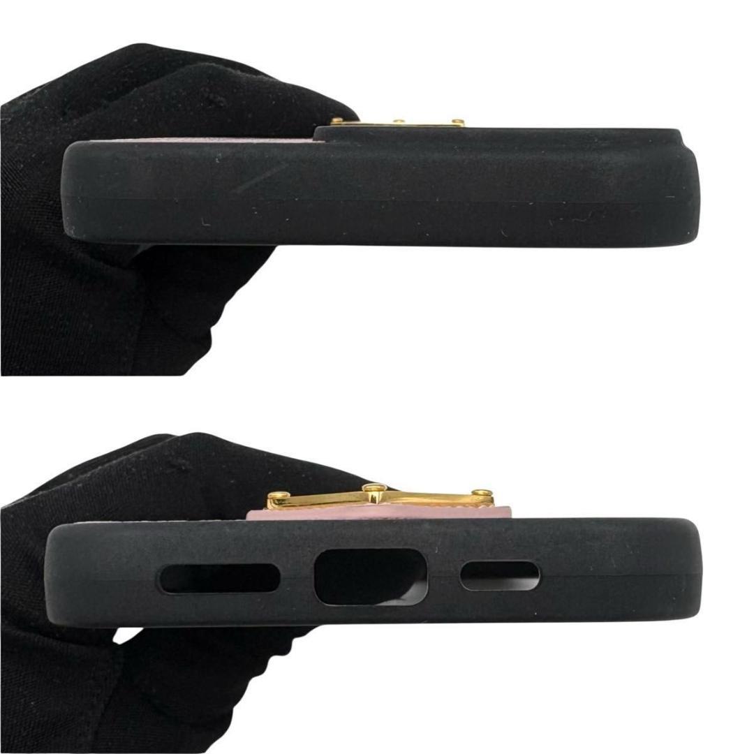 美品 PRADA プラダ iPhoneケース 13pro 三角ロゴ　RFIDタグ