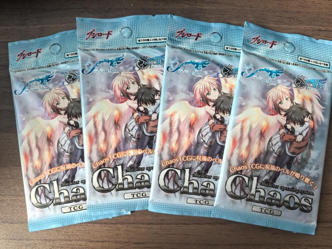 chaostcg そらのおとしもの 未開封 4パック