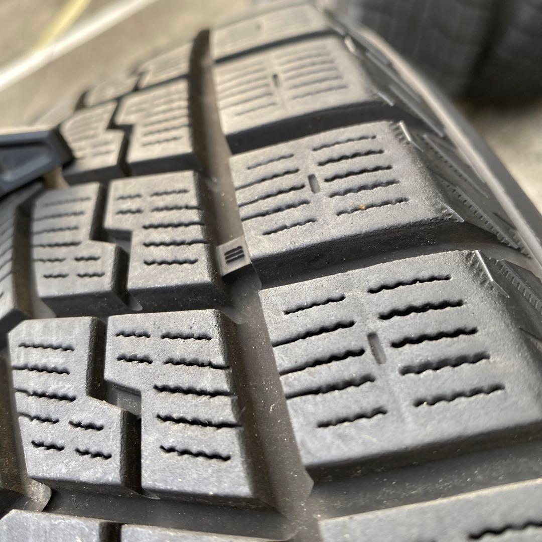 ◇中古バリ溝ヨコハマ205/60R16+トヨタ平座用アルミスタッドレスセット