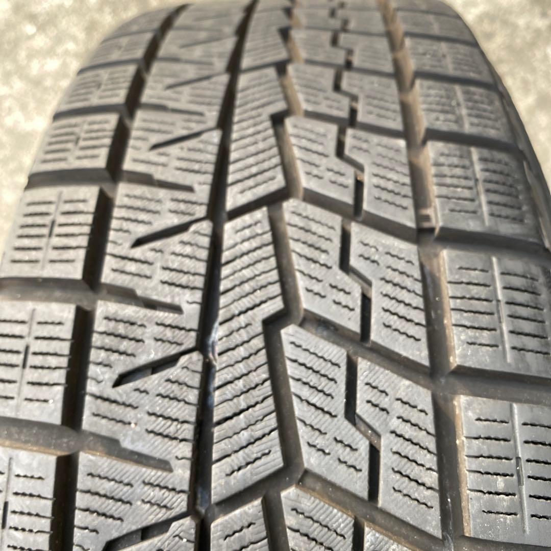 ◇中古バリ溝ヨコハマ205/60R16+トヨタ平座用アルミスタッドレスセット