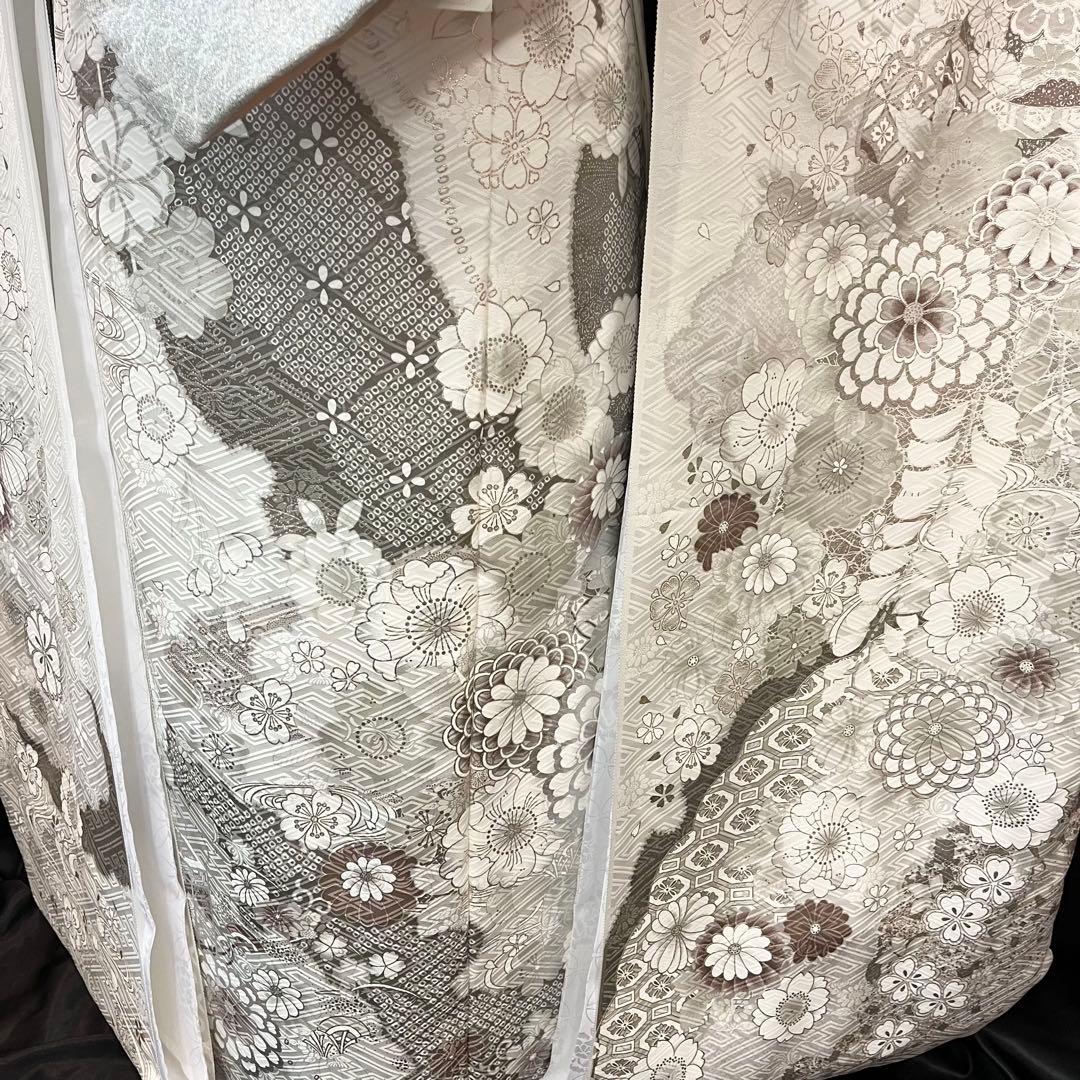 ◾️振袖フルセット■オーダー仕立て付き■新作■白地正絹■振袖一式■成人式振り袖