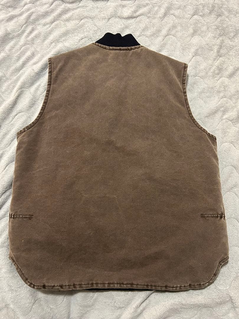 Carhartt ダックベスト ブラウン 古着